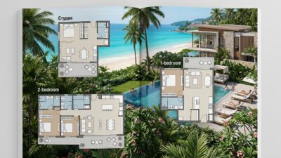 Планировки кондо на Пхукете: студия, 1-bedroom или 2-bedroom